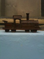 Locomotiva em cobre